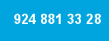 924 881 33 28 924 881 33 28